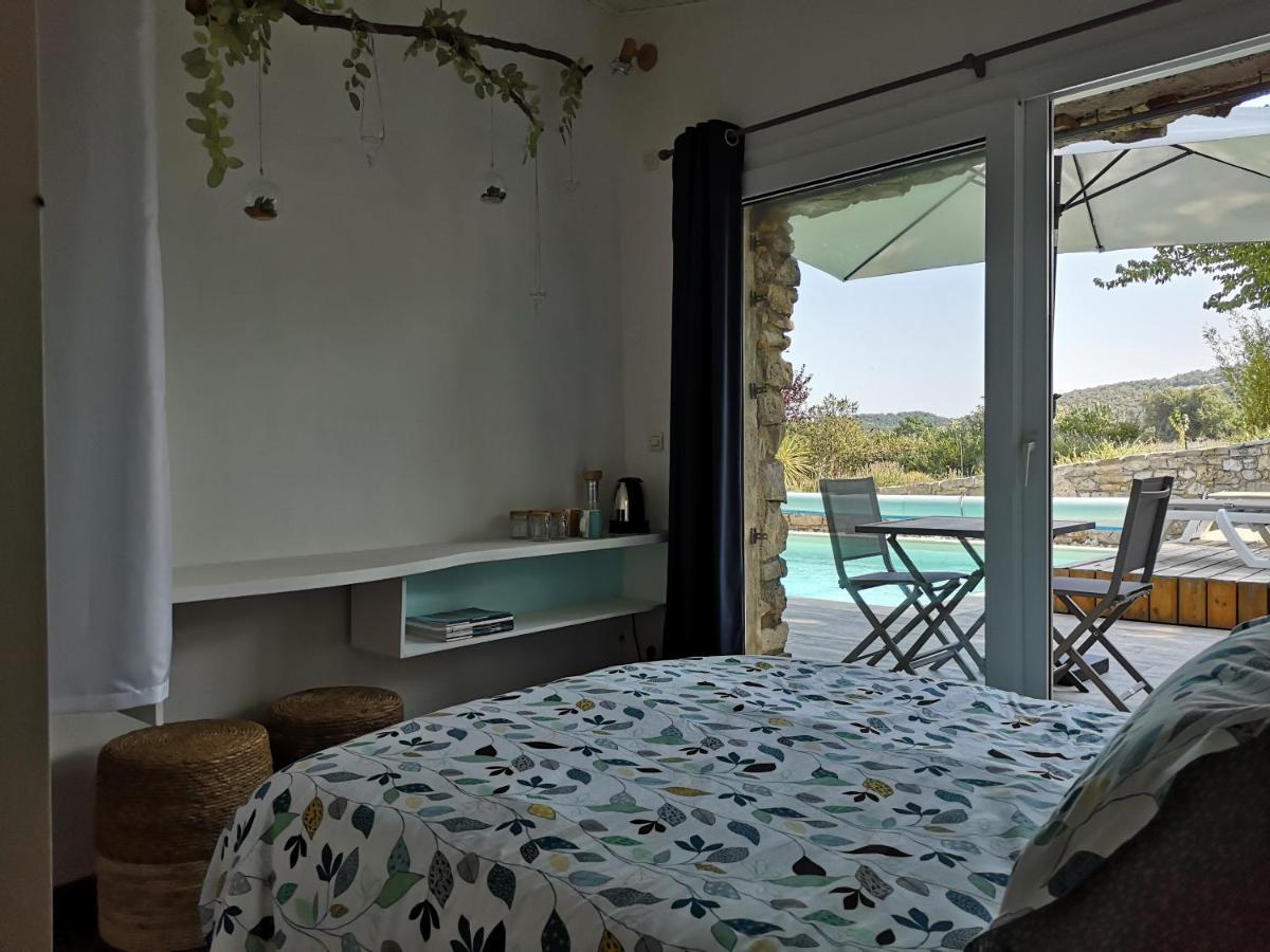 Bed and Breakfast Chez Nathalie Et Raphael Grane Exteriér fotografie
